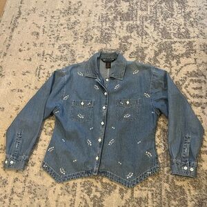 Denim button down shirt VTG